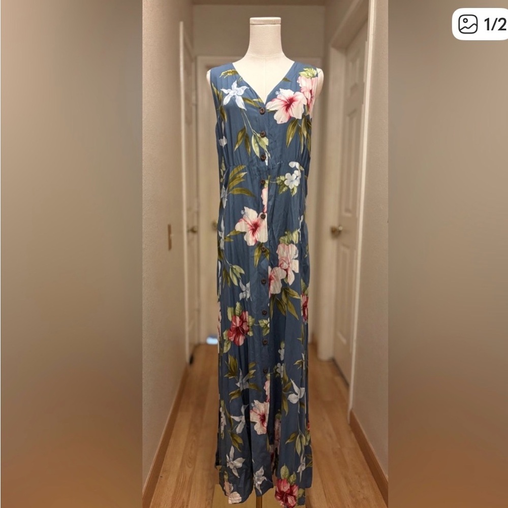 Paradise Found Made in Hawaii spring summer  floral dress sz 2x-make an offer
